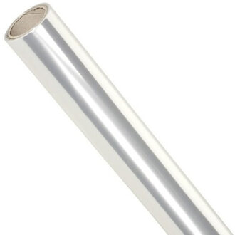 Shoppartners Inpakpapier/cadeaupapier - 5x - hobby/knutsel - transparant folie - 500 x 70 cm