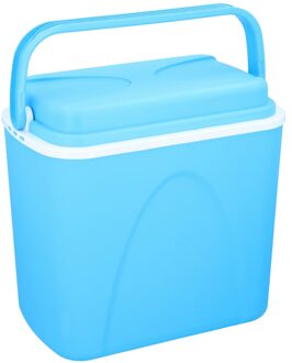 Shoppartners Koelbox blauw 24 liter 39 x 25 x 38 cm - Koelboxen