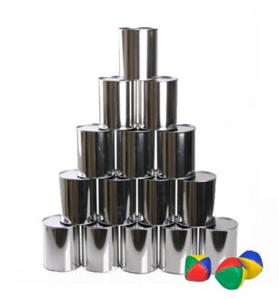 Shoppartners Oudhollandse spelletjes blikken gooien 15x Multi