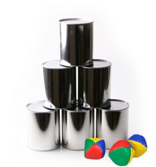 Shoppartners Oudhollandse spelletjes blikken gooien 6x Multi