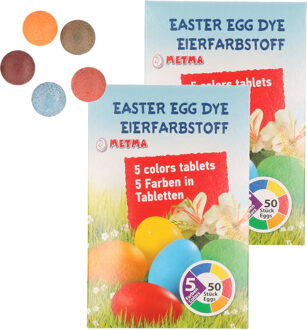Shoppartners Paasei verf kleurtabletten ca. 100 eieren