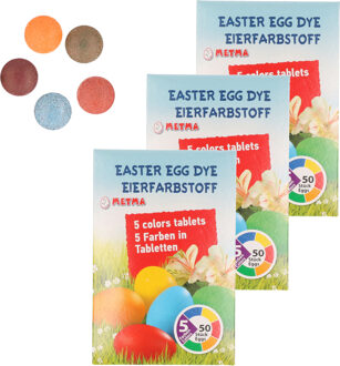 Shoppartners Paasei verf kleurtabletten ca. 150 eieren