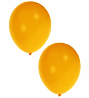 Shoppartners Party ballonnen geel 200 stuks