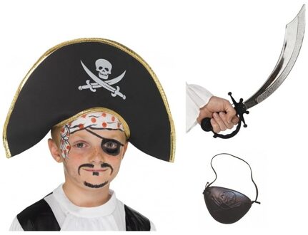 Shoppartners Piraat accessoires verkleedset voor kinderen