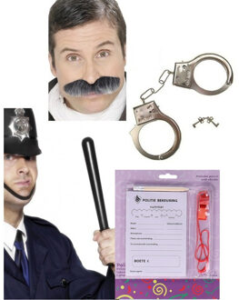 Shoppartners Politie accessoires verkleedset voor volwassenen