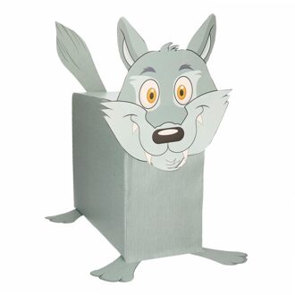 Shoppartners Sinterklaas surprise Wolf DIY pakket - Hobbypakket Grijs