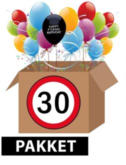 Shoppartners Verjaardagsfeest pakket 30 jaar - Feestpakketten