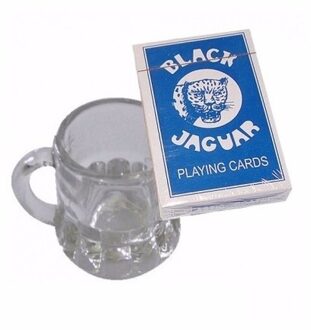 Shoppartners Vrijgezellen drankspel kaartjeblazen - 2x shotglazen en kaarten