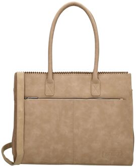 shopper 15 inch zand Beige