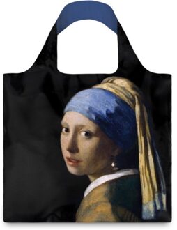 Shoppers Foldable Bag Museum Collection Zwart