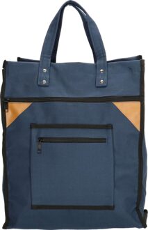 shoppingbag - blauw
