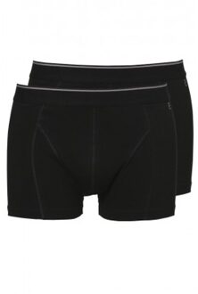 Short 2Pack Fine Zwart - Maat XXL