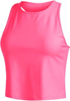 Short Basic Tanktop Dames-Pink roze - S,M,L,XL