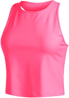 Short Basic Tanktop Dames pink - XL