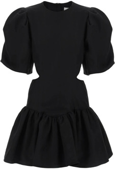Short Dresses Msgm , Black , Dames - S,Xs