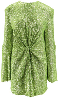 Short Dresses Nervi , Green , Dames - M,S,Xs