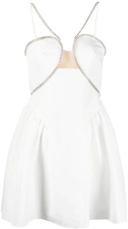 Short Dresses Self Portrait , White , Dames - 3XS