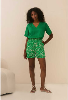 Short sade dessin Groen - XL