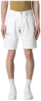 Short Shorts Roy Roger's , White , Heren - W33,W31,W32
