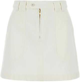 Short Skirts A.p.c. , White , Dames - M,S
