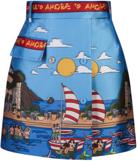 Short Skirts Alessandro Enriquez , Multicolor , Dames - 2XS