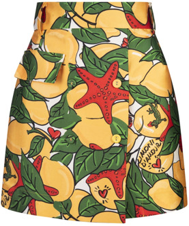 Short Skirts Alessandro Enriquez , Multicolor , Dames - S,Xs,2Xs