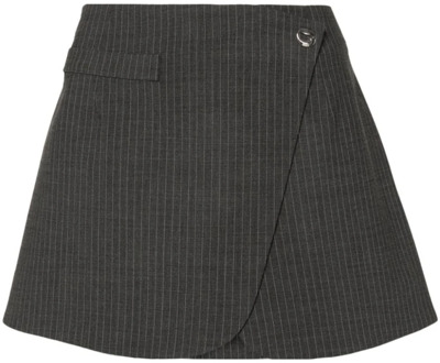 Short Skirts Coperni , Gray , Dames - Xs,2Xs