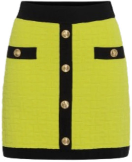 Short Skirts Elisabetta Franchi , Yellow , Dames - L,M,S,Xs
