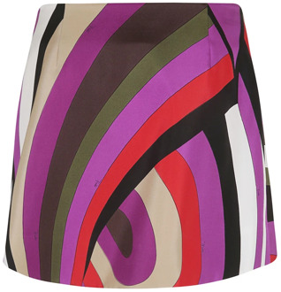 Short Skirts Emilio Pucci , Multicolor , Dames