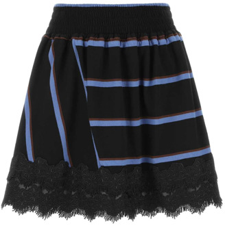Short Skirts Koché , Black , Dames - S,Xs