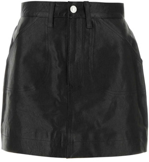 Short Skirts Re/Done , Black , Dames - W26