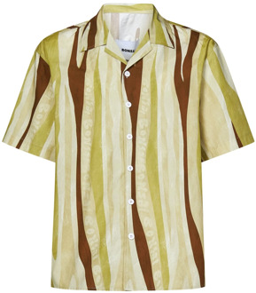 Short Sleeve Shirts Bonsai , Multicolor , Heren - L,M,S