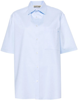 Short Sleeve Shirts Darkpark , Blue , Dames - M,S,Xs