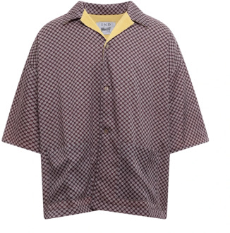 Short Sleeve Shirts Indacum , Brown , Heren - M,S