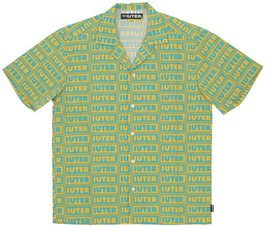 Short Sleeve Shirts Iuter , Yellow , Heren - Xl,L,S