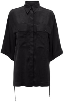 Short Sleeve Shirts JW Anderson , Black , Dames - M,S,Xs,2Xs