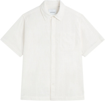 Short Sleeve Shirts Les Deux , White , Heren - XL
