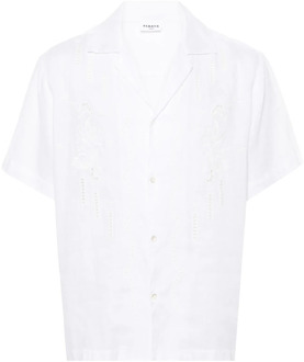 Short Sleeve Shirts P.a.r.o.s.h. , White , Heren - M,S,Xs