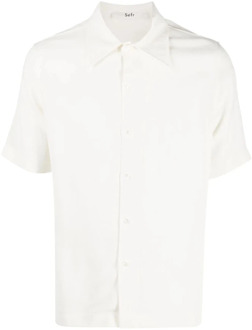 Short Sleeve Shirts Séfr , White , Heren - Xl,L