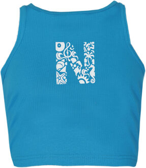 short tanktop NB231034 NB Logo Blauw