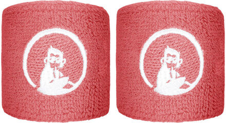 Short Zweetband Verpakking 2 Stuks-Koraal,Wit - nosize