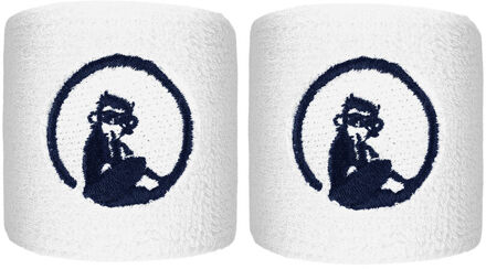 Short Zweetband Verpakking 2 Stuks-Wit,Donkerblauw - nosize