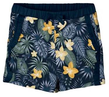 Shorts Nmfflora Dark Sapphire Blauw - 110