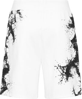 Shorts Plein Sport Splash Wit - 3XL