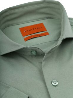 Shortsleeve Sorona Overhemd Groen - 38,39,40,41,42,43