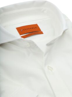 Shortsleeve Sorona Overhemd Wit - 38,39,40,41,42,43