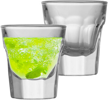Shotglaasjes Marocco - 30 ml - 12x stuks - borrelglazen