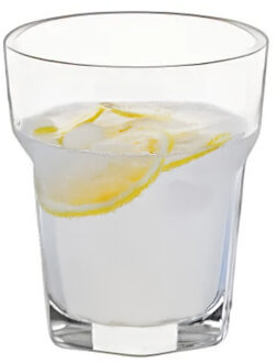 Shotglas Facet - SAN kunststof - 4 cl - onbreekbaar - herbruikbaar - shotglazen