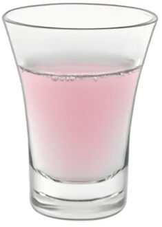 Shotglas - SAN kunststof - 4 cl - onbreekbaar - herbruikbaar - shotglazen