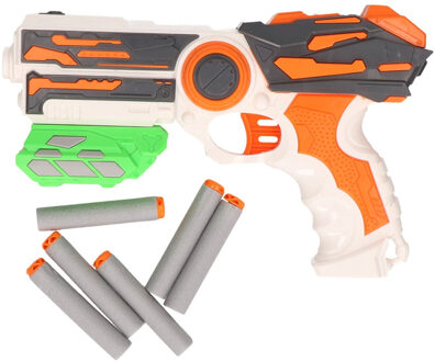 Shotgun Pro Shooter Ii Foam 23 Cm Zwart/rood